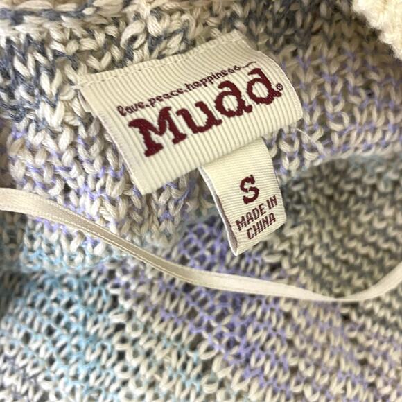 00s MUDD Vintage Cream Knit Open Front Cardigan - Picture 4 of 7